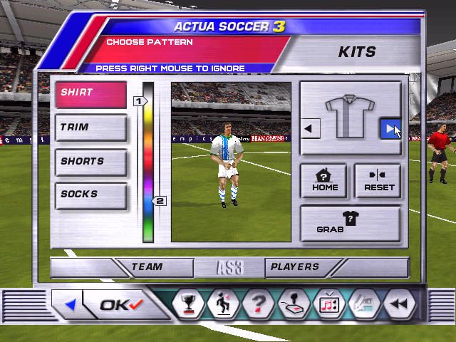 Actua Soccer 3 screenshot 4 for Playstation